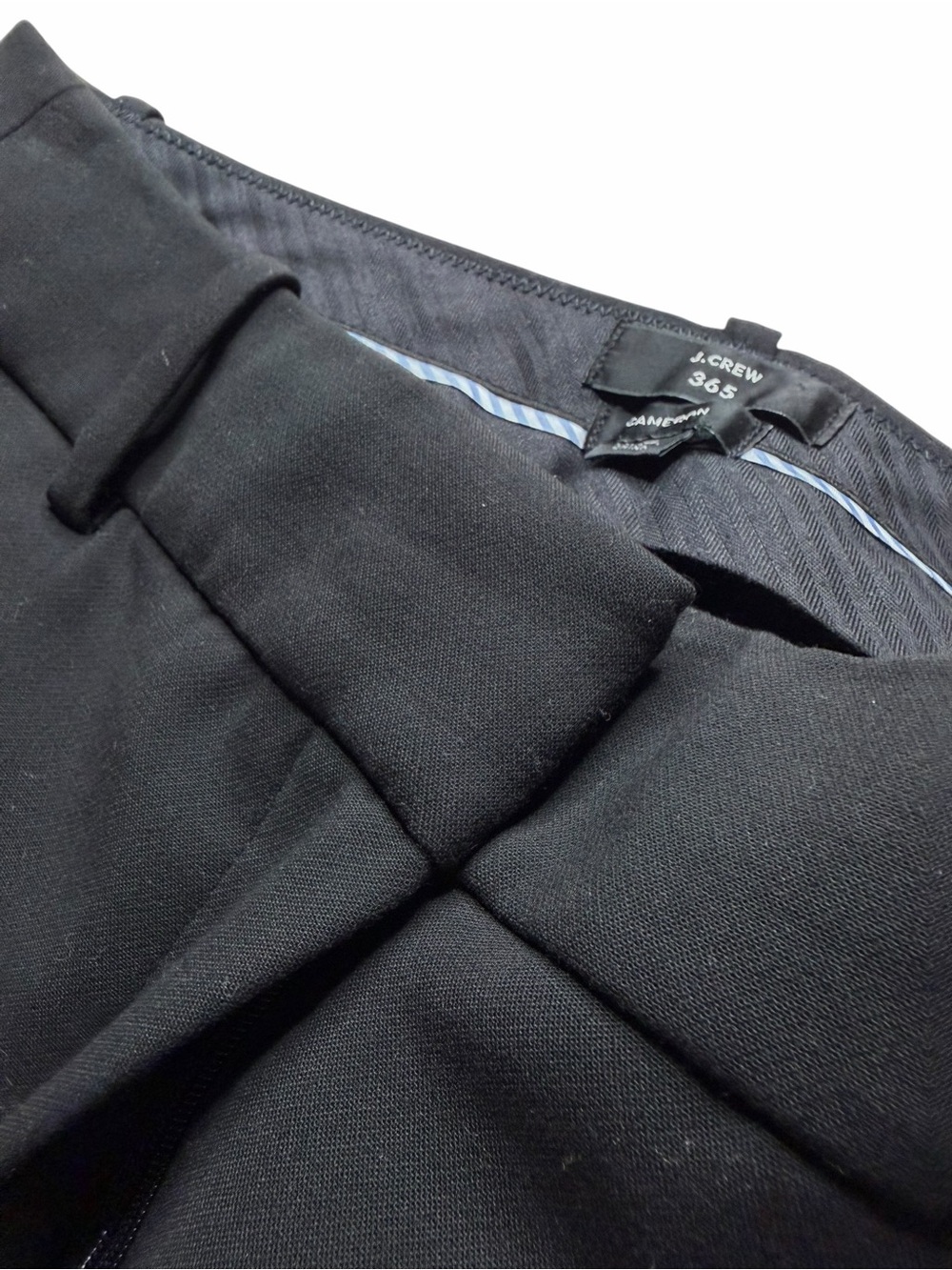 J.CREW 365 Cameron Classic Black Trouser Pants Women's Size‎ 4 Career Chic - Picture 2 of 6
